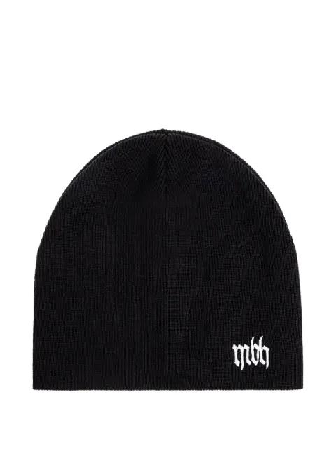 embroidered-logo beanie by MISBHV