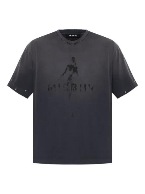 graphic-print cotton T-shirt by MISBHV