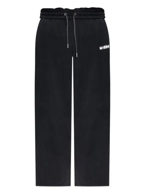 logo-detail drawstring track pants by MISBHV