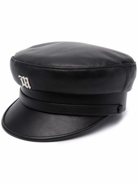 logo-plaque baker boy cap by MISBHV