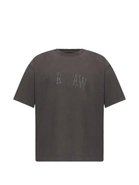 logo-print distressed T-shirt by MISBHV