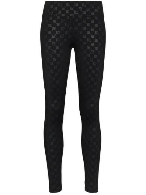 logo print leggings by MISBHV