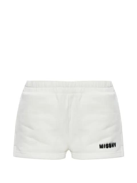 logo track shorts by MISBHV