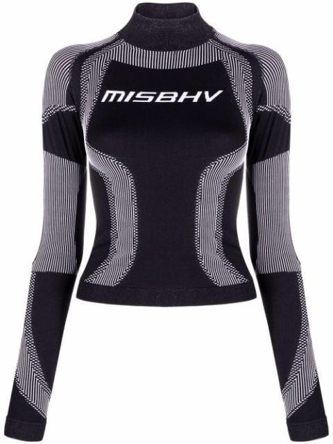 long-sleeve active top by MISBHV