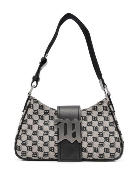 monogram jacquard shoulder bag by MISBHV