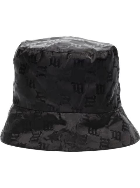 monogram-print bucket hat by MISBHV