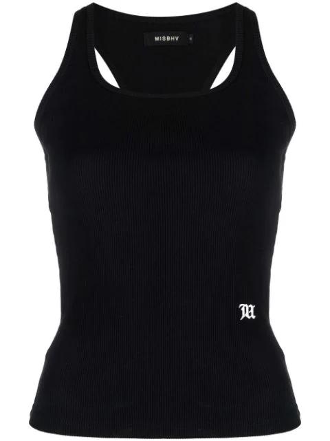 ribbed-knit tank top by MISBHV