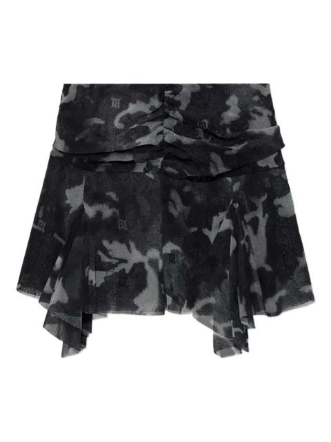 ruched tiered skirt by MISBHV