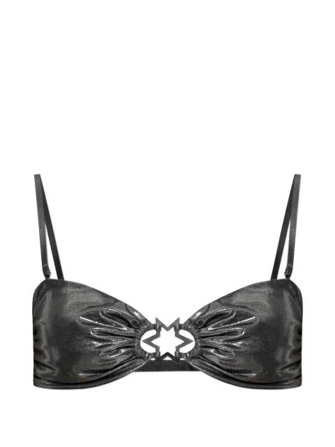 star-plaque bikini top by MISBHV