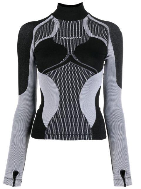 x Browns London mock-neck layer top by MISBHV