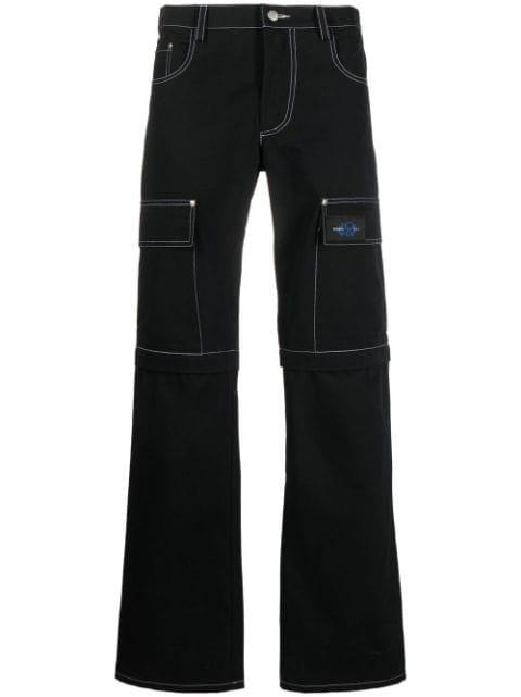 x UFO361 straight-leg cargo trousers by MISBHV