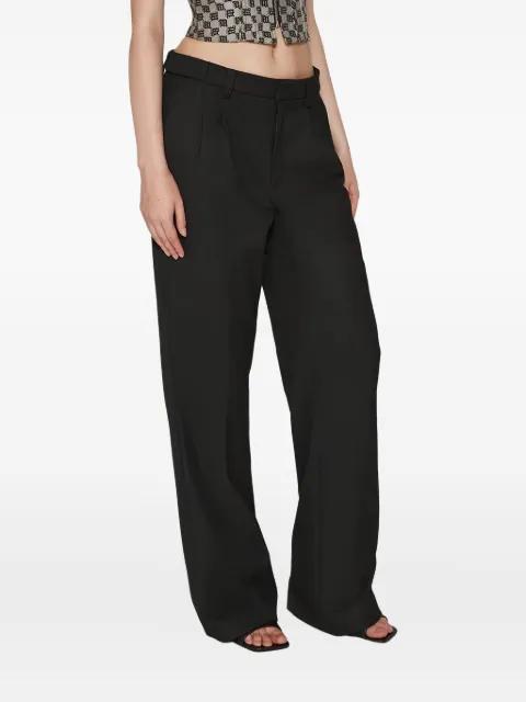 zip fastening tailored trousers by MISBHV