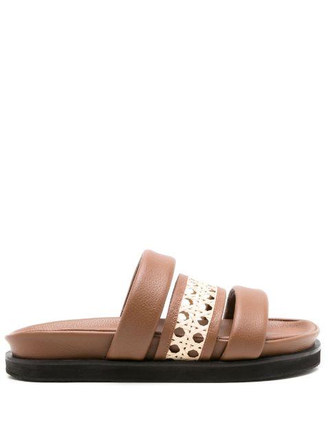 Carriola leather sandals by MISCI