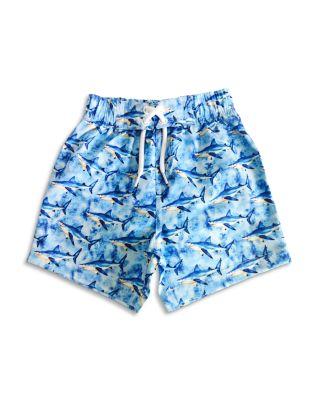 Boys' Water Color Shark Boardshorts - Little Kid by MISH MISH