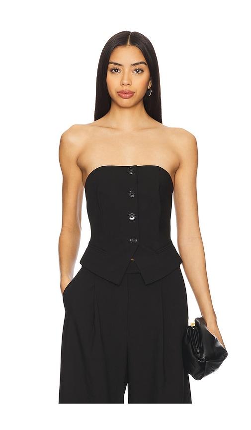 MISHA Alessia Top in Black by MISHA