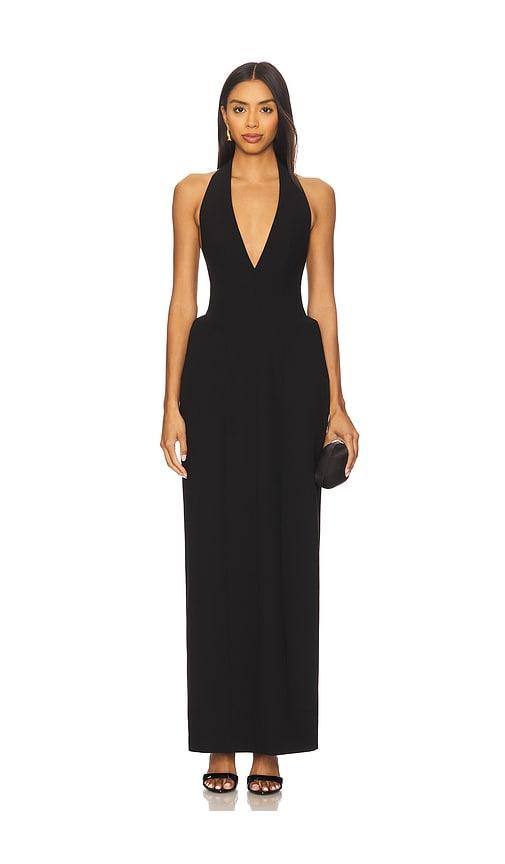 MISHA The Delta Dress in Black by MISHA