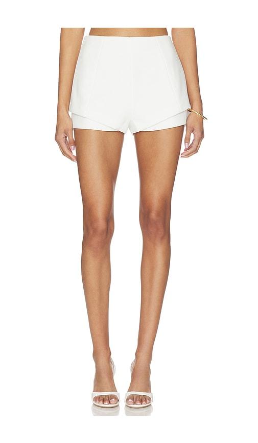 MISHA The Mojave Mini Short in Ivory by MISHA