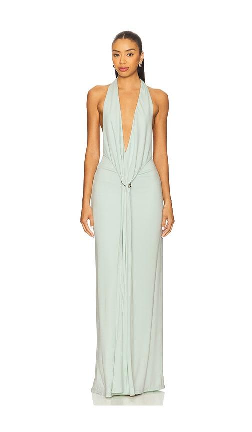 MISHA The Unity Jersey Dress in Mint by MISHA