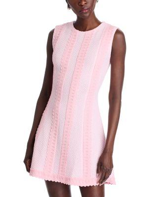 Scalloped Trim Mini Dress by MISOOK