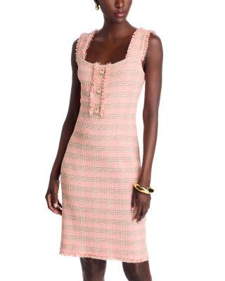 Tweed A Line Dress by MISOOK
