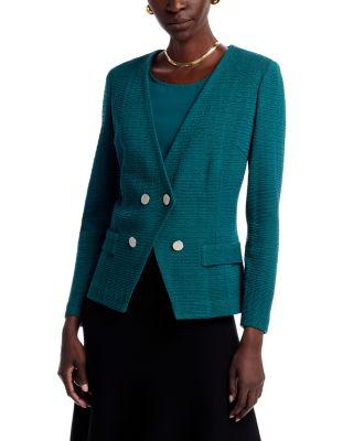 Wrinkle Resistant Knit Jacket by MISOOK