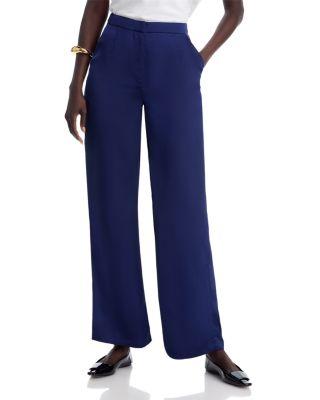 x Lani Lynn Naomi Wide Leg Crepe de Chine Pant by MISOOK