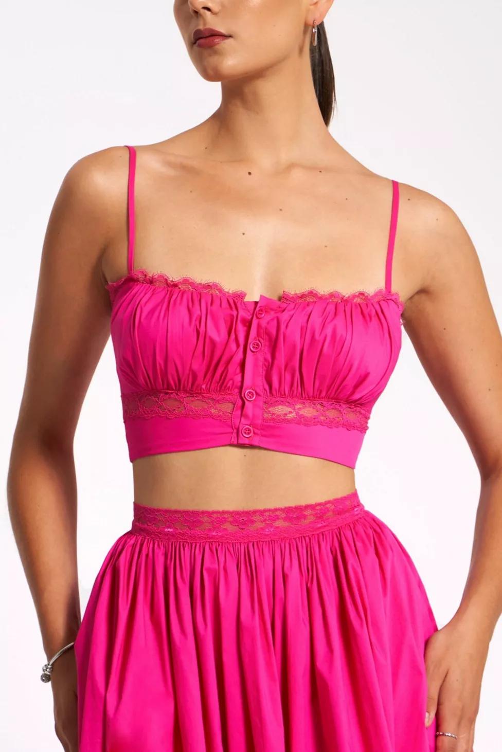 Miss Circle Maya Cotton Poplin Top by MISS CIRCLE