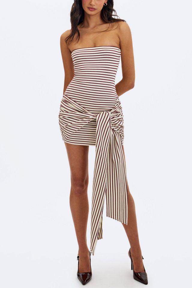 Miss Circle Tommie Lyocell Jersey Tie Strap Mini Dress by MISS CIRCLE