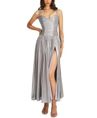 Palmer Glitter Drop Waist Maxi Dress by MISS CIRCLE