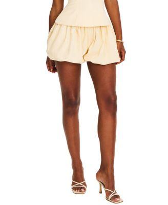 Quinzelle Linen Bubble Shorts by MISS CIRCLE