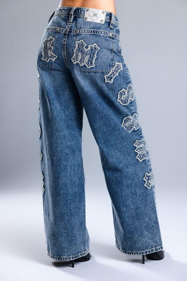 Miss Me Ayana Baggy Wide Leg Jeans by MISS ME