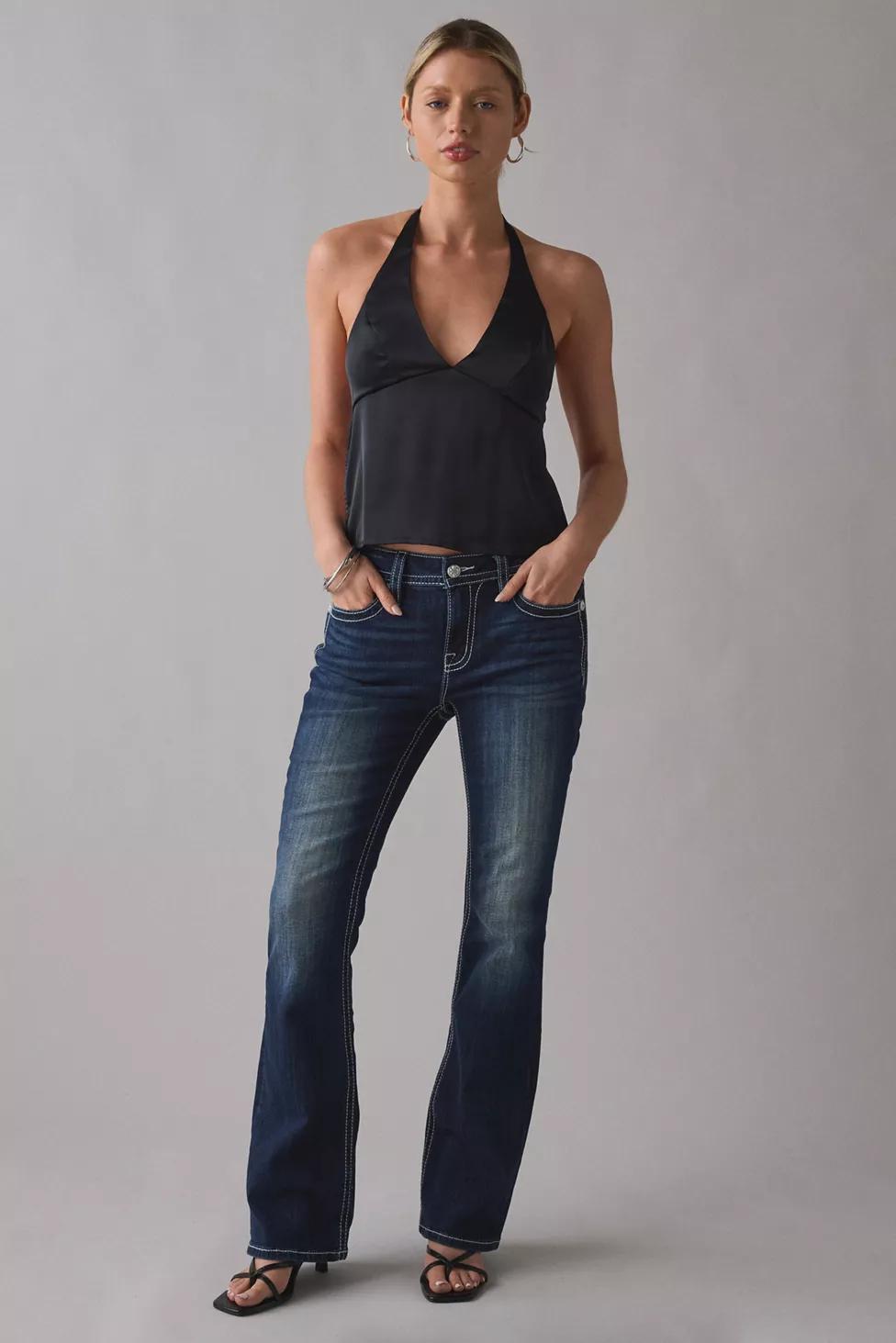 Miss Me Embellished Mid-Rise Bootcut Jean by MISS ME