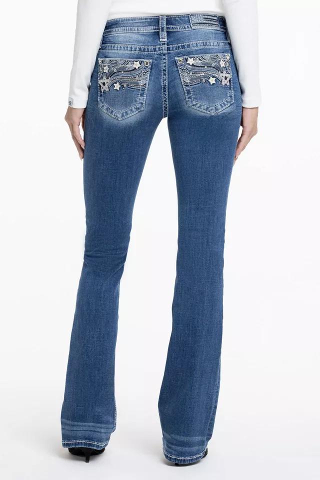Miss Me Estrella Bootcut Jeans by MISS ME