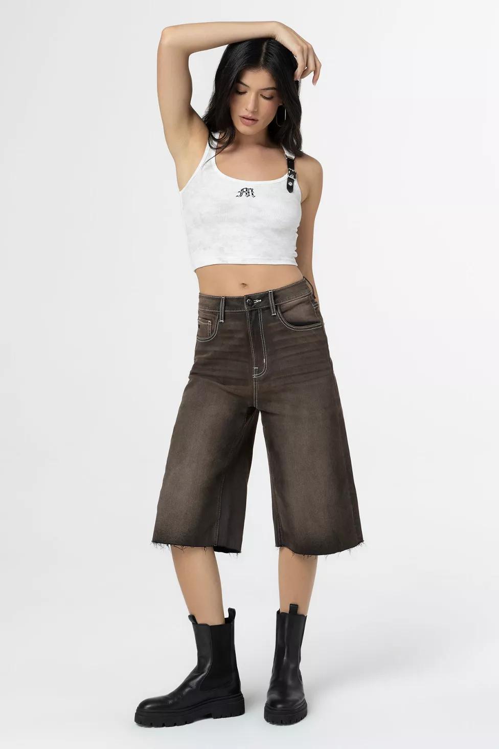 Miss Me Fairfax Jorts by MISS ME