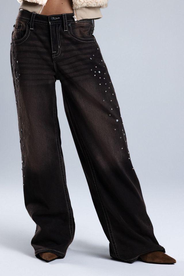 Miss Me Natalia Baggy Wide Leg Jeans by MISS ME