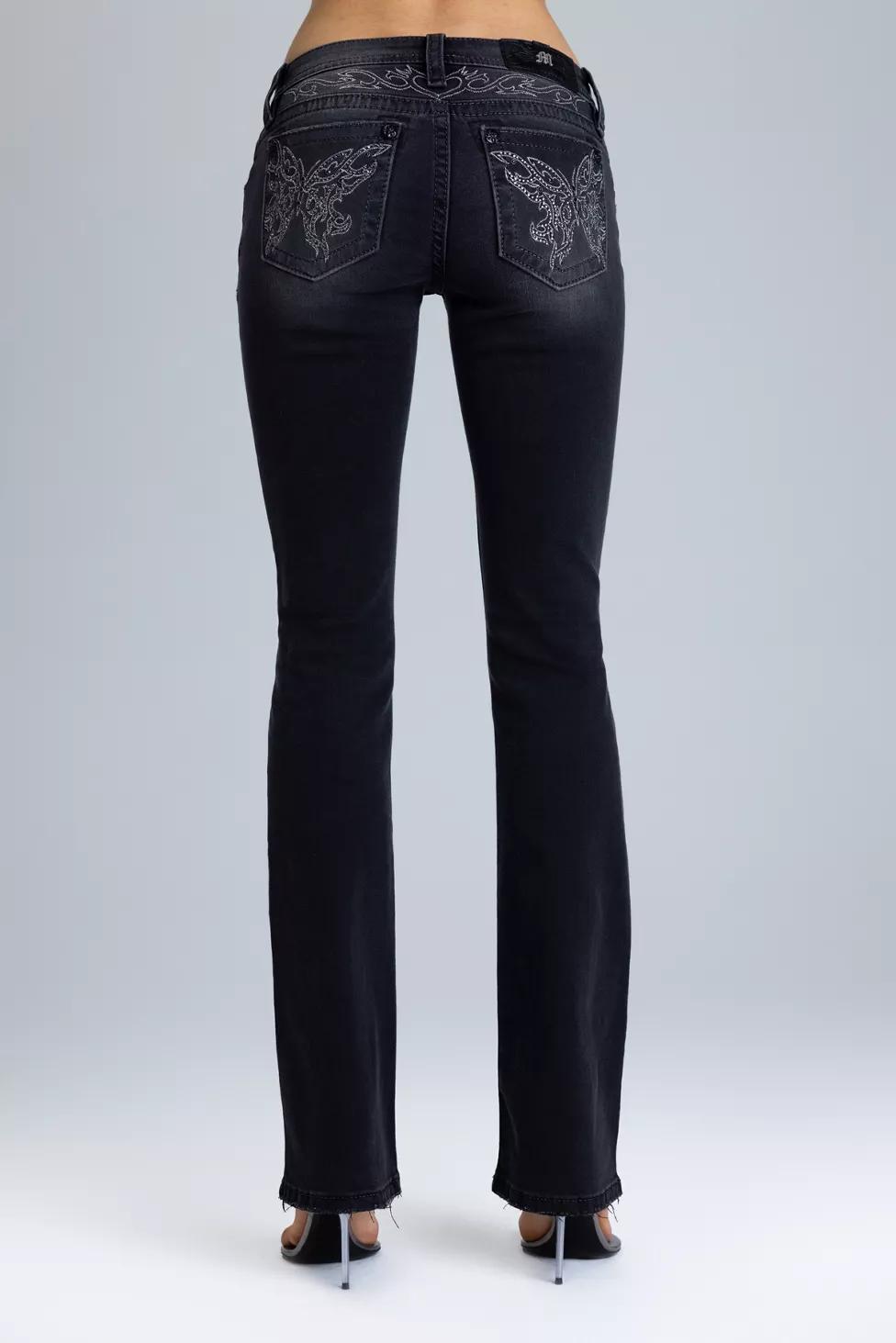 Miss Me Risa Butterfly Bootcut Jean by MISS ME