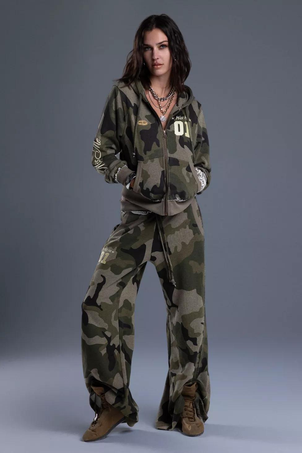 Miss Me Sadie Camo Sweatpants by MISS ME