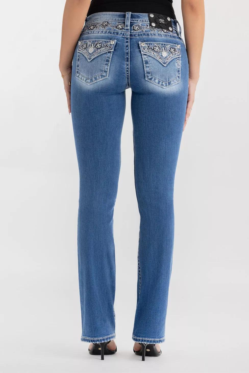 Miss Me Solene Fleur Bootcut Jean by MISS ME