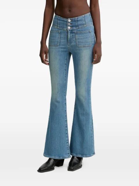 buttoned pocket jeans by MISS SIXTY