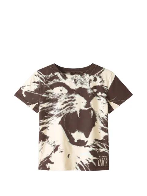 graphic-print T-shirt by MISS SIXTY