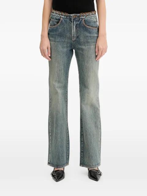 lacing trim jeans by MISS SIXTY