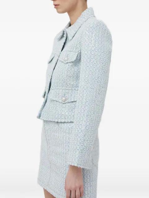 pearl-buttoned flap-pockets jacket by MISS SIXTY