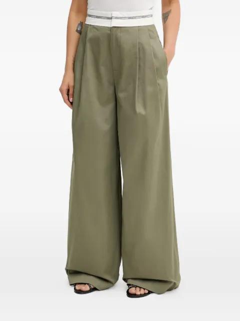 pleated wide-leg trousers by MISS SIXTY