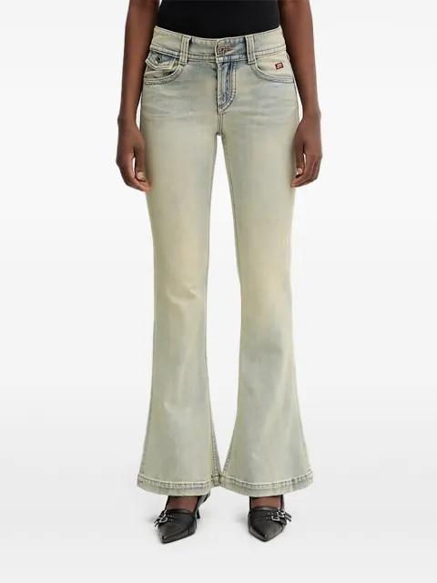 zip-pocket flared jeans by MISS SIXTY