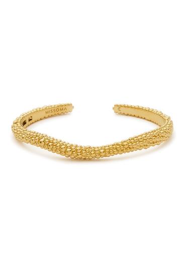 Baya 18kt gold-plated claw cuff bracelet by MISSOMA