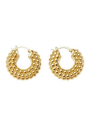 Baya 18kt gold-plated hoop earrings by MISSOMA
