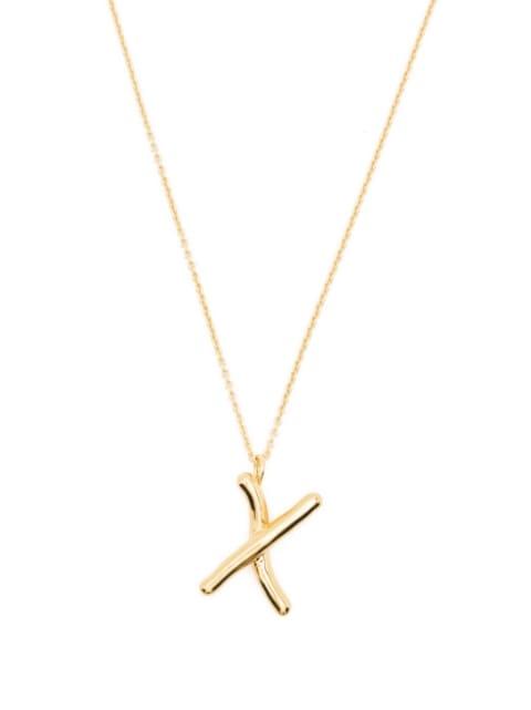 Curly Molten Initial necklace by MISSOMA