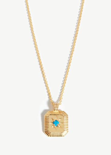December Birthstone 18kt gold-plated necklace by MISSOMA