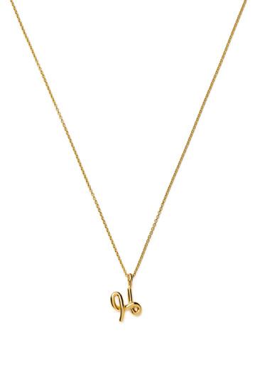 Initial H mini 18kt gold vermeil necklace by MISSOMA