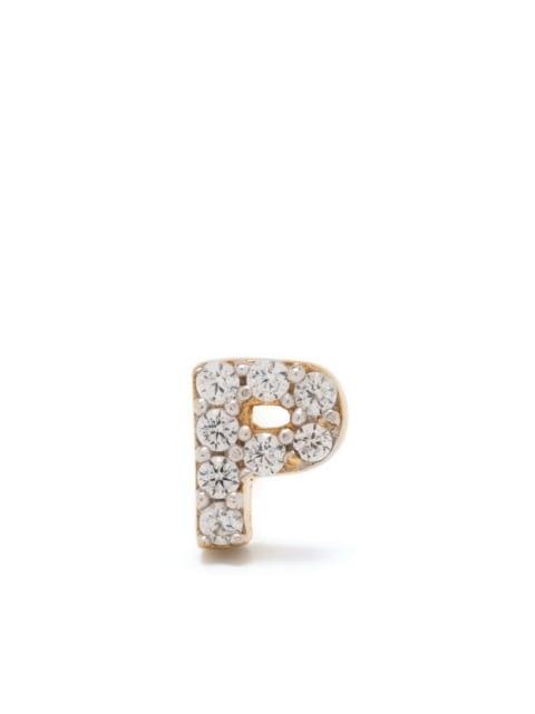 Initial single stud earring by MISSOMA